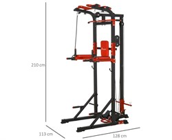 Турник-брусья, тяга сверху DFC HOMEGYM HOMCOM D270 - фото 83411