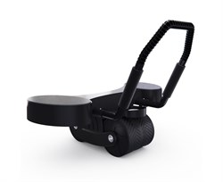 Тренажёр для пресса AB Roller SND чёрный с ковриком 34 х 17 x 0.6 cм SND-Blck - фото 83516