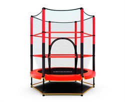 Батут детский DFC TRAMPOLINE-RED 55" с сеткой -  TX-B7105C - фото 85166