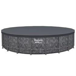 Bestway 561KC / Каркасный бассейн  "APX" 365 / 549х132см /+ песочный фильтр-насос, лестница, тент, полисферы - фото 85409