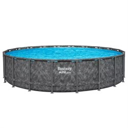 Bestway 561KC / Каркасный бассейн  "APX" 365 / 549х132см /+ песочный фильтр-насос, лестница, тент, полисферы - фото 85411