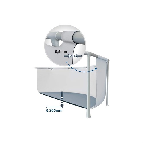 Intex  26702 / Каркасный бассейн Prism Frame / 305х76 см  + фильтр-насос - фото 85778