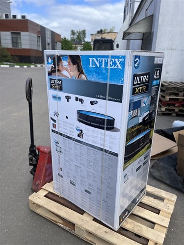 Intex 26326 / Каркасные бассейны Ultra XTR Frame / 488х122 / + песочн.фил, лестница, тент, подстилка - фото 85939