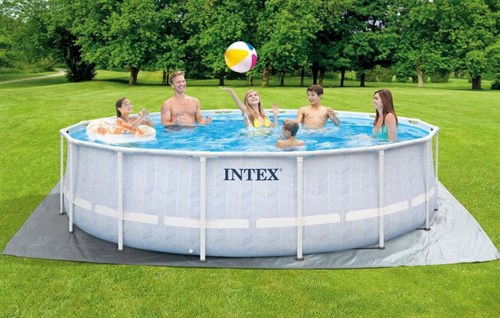 Чаша для каркасного бассейна Intex Chevron Prism Frame 488 х 122 см / 13328 / Intex 26746 - фото 85943