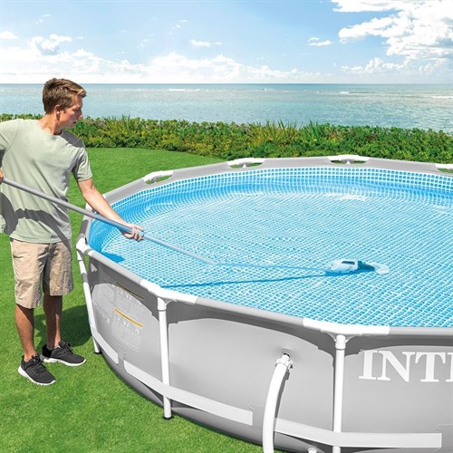 Intex 28628 Пылесос аккумуляторный ручной, для ухода за бассейнном и SPA / 100 минут / 64 л/м - фото 86150
