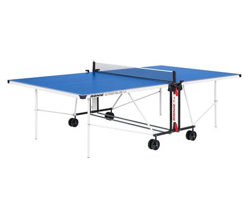 Всепогодный теннисный стол Donic Outdoor Roller FUN синий 230234-B - фото 86201