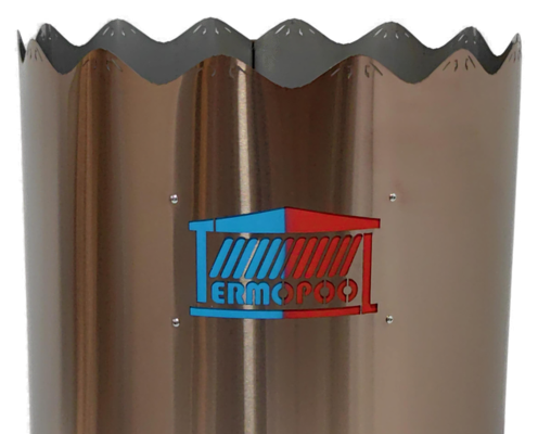 Водонагреватель для бассейна Termopool / Термопул Volcano Pro 30 Bronze (мощность 35 кВт., спираль 25 метров, 16 витков, 88кг) - фото 86264