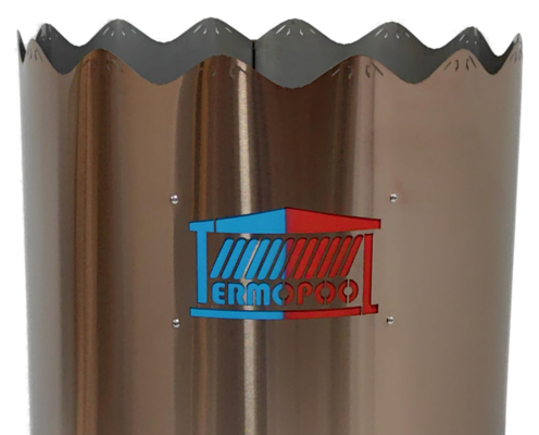 Водонагреватель для бассейна Termopool / Термопул Volcano Pro 40 Bronze (мощность 45кВт. спираль 31 метров, 20 витков, 98 кг) - фото 86300