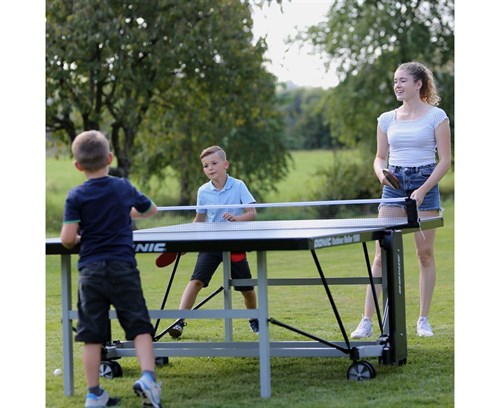 Всепогодный теннисный стол Donic Outdoor Roller 1000 синий 230291-B - фото 86331