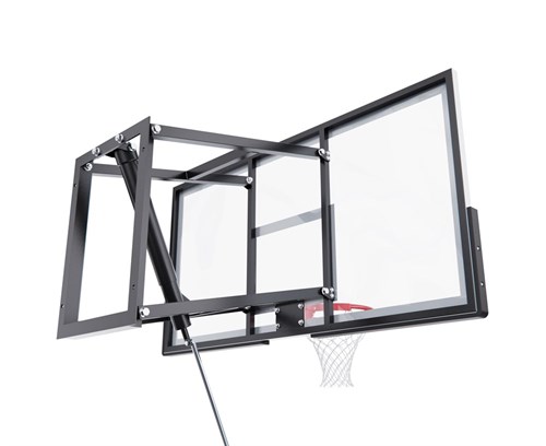 Баскетбольный щит DFC со съёмным регулятором высоты, стекло 8 мм, 152 х 80 см / TG8MM152 - фото 86572