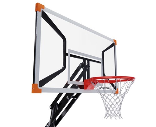 Баскетбольная мобильная стойка DFC SPORTSOUL, 137 х 84 x 0.3 см / SSBP5401 - фото 86579