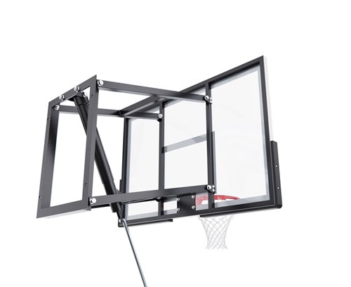 Баскетбольный щит DFC со съёмным регулятором высоты, стекло 6 мм, 120 х 80 см / TG6MM120 - фото 86633