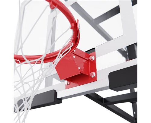 Баскетбольный щит DFC со съёмным регулятором высоты, стекло 6 мм, 120 х 80 см / TG6MM120 - фото 86634
