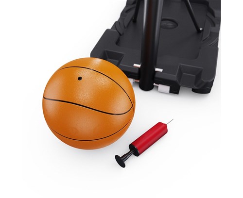 Мобильная баскетбольная стойка DFC KID S, 72 х 49 см, с мячом и насосом KIDSSK - фото 86699