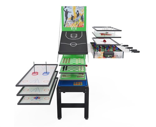 Игровой стол - трансформер 15 в 1 DFC 48" 122 x 61 см G54822-3 - фото 87545