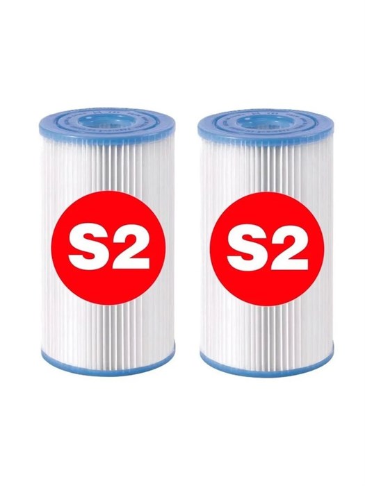 Intex 29012 Картридж "S2"  для СПА-бассейнов серии Chevron и Greystone (блок из 2 шт) 25236