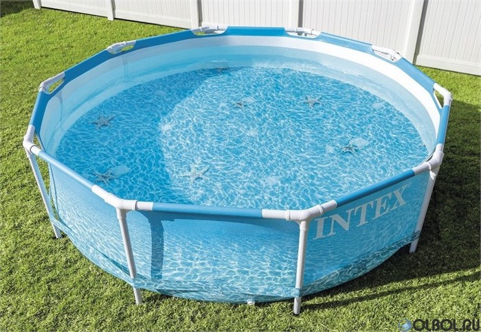 Бассейн каркасный Intex 28206 полиграфией (305х76) 28206