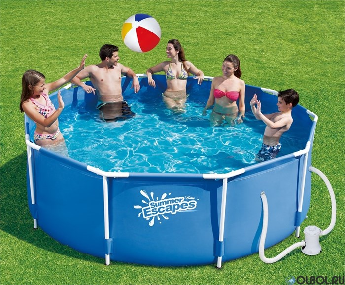 Каркасный бассейн Summer Waves P20-0830-A + фильтр-насос (244х76см) P20-0830-A