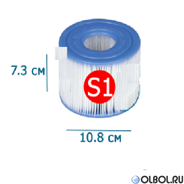 Картридж сменный для джакузи Intex 29001 (2шт) 29001