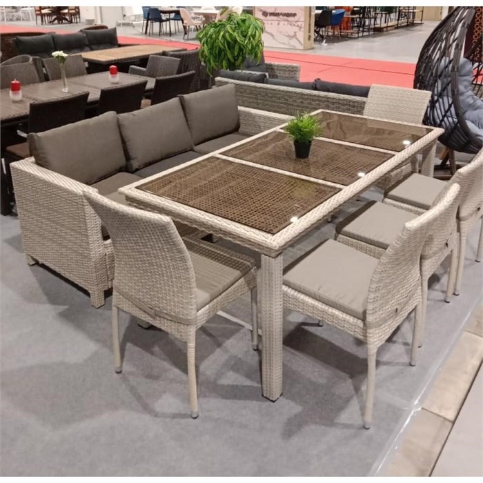 Комплект плетеной мебели  T365/S65C-W85 Latte 25718