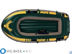 Надувная лодка Intex 68346 2-x местная Seahawk 200 Надувная лодка Intex 68346 2-x местная Seahawk 200