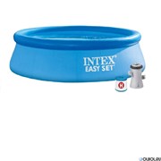 Надувной бассейн Intex 28122 + фильтр насос (305х76см)