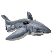 Надувная акула с ручками Intex 57525 (173x107 см)
