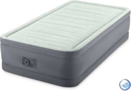 Надувная односпальная кровать с насосом Intex 64902 (99х191х46)