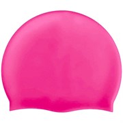 Шапочка для плавания силиконовая одноцветная (Розовый) B31520-9