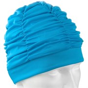E36889-1 Шапочка для плавания текстильная (лайкра) (голубая)