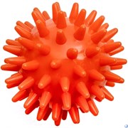 Мяч массажный (оранжевый) твердый ПВХ 6см. C28756