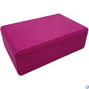 Блок для йоги полумягкий (малиновый) 223х150х76мм., из вспененного ЭВА (A25570) BE100-3 Блок для йоги полумягкий (малиновый) 223х150х76мм., из вспененного ЭВА (A25570) BE100-3