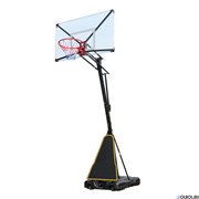 Баскетбольная мобильная стойка DFC STAND54T 136x80см поликарбонат