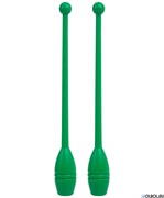 Булавы для художественной гимнастики AC-01, 35 см, зеленый