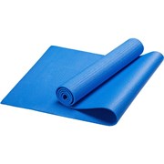 Коврик для йоги, PVC, 173x61x1,0 см (синий) HKEM112-10-BLUE