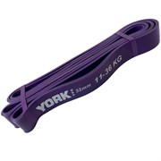 Эспандер-Резиновая петля "York" TPR Crossfit 2080х4.5х32мм (фиолетовый) (RBT-104/B34951) (11 - 36 кг)