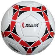 Мяч футбольный "Meik-2000" 3-слоя PVC 1.6, 300 гр, машинная сшивка R18018