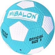 Мяч для пляжного футбола №5 (голубой), PVC 2.6, 310-320 гр., машинная сшивка C33389-4