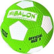 Мяч для пляжного футбола №5 (зеленый), PVC 2.6, 310-320 гр., машинная сшивка C33389-5