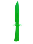 Нож односторонний твердый МАКЕТ зеленый