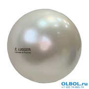 Мяч для художественной гимнастики однотонный, d=19 см (жемчужный)