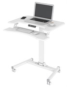 Стол для ноутбука Cactus CS-FDE103WGY (VM-FDE103) столешница МДФ серый 91.5x56x123см