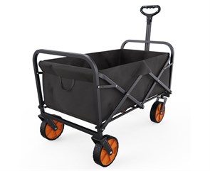 Тележка для кемпинга, дачи и сада DFC с оранжевыми колесами, до 125 кг SQ-WT01 25274