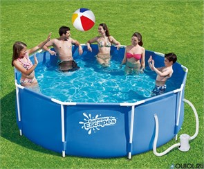 Каркасный бассейн Summer Waves P20-0830-A + фильтр-насос (244х76см) P20-0830-A