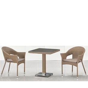 Комплект мебели T605SWT/Y79B-W56 Light Brown (2+1) 25417