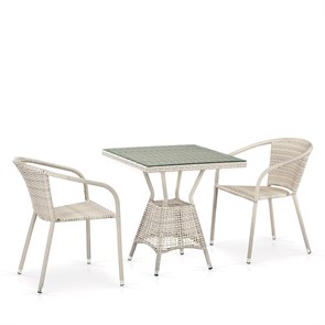 Комплект плетеной мебели T706/Y137C-W85 2Pcs Latte 25412