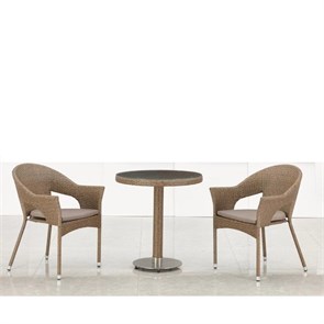 Комплект мебели  T601/Y79B-W56 Light Brown (2+1) 25415