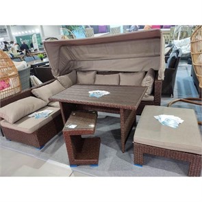 Комплект мебели с диваном AFM-320B-T320 Brown 25691