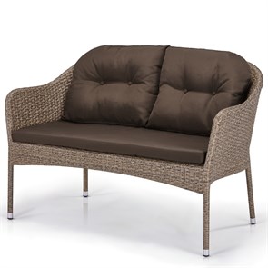 Плетеный диван S54B-W56 Light brown 25970