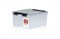 Ящик пластиковый с крышкой "RoxBox" 2,5 л, прозрачный 210х170х105мм - фото 21314